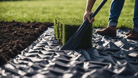 Landscape Fabric Over Grass