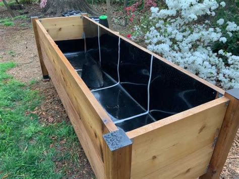 Landscape Fabric Planter Box