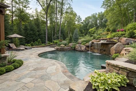Landscape Ideas Around Inground Pools