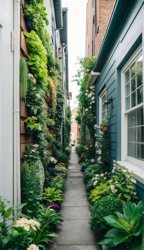 Landscape Ideas Between Houses