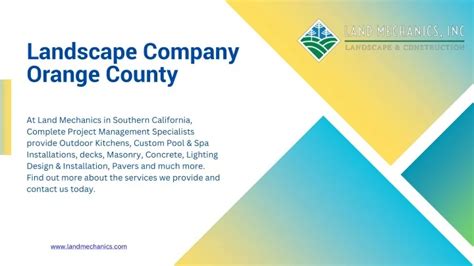 Landscape Jobs Orange County