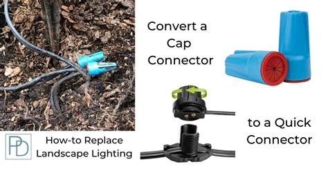 Landscape Lighting Quick Connectors