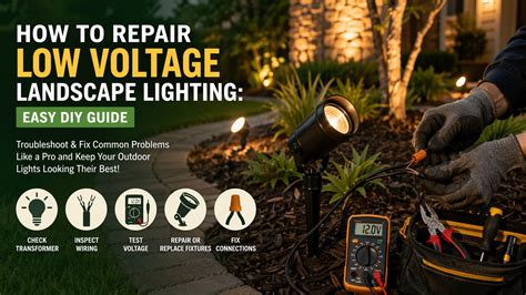 Landscape Lighting Repairs