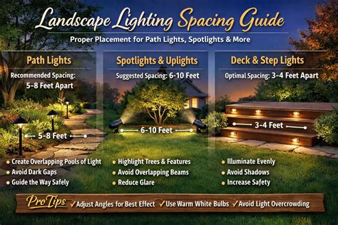 Landscape Lighting Spacing
