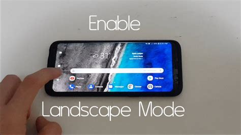 Landscape Mode Samsung
