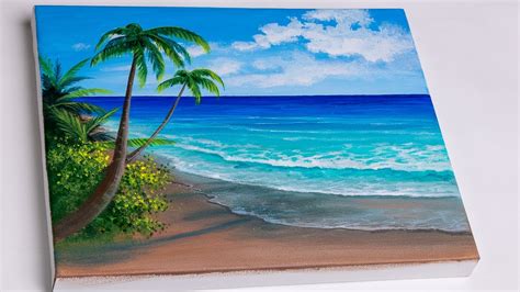 Landscape Painting Beach