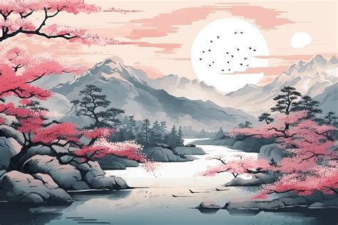 Landscape Painting In Japan