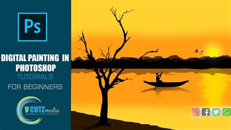 Landscape Painting In Photoshop