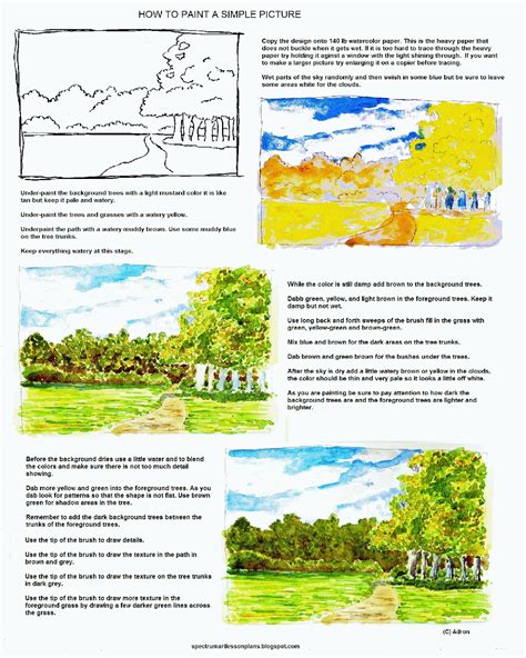 Landscape Painting Lesson Plan