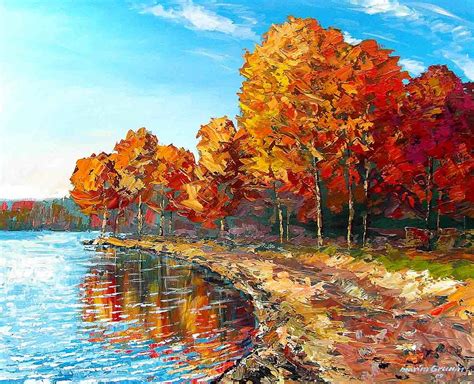 Landscape Painting Maxim Grunin