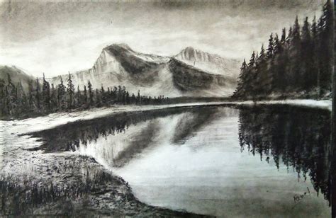 Landscape Painting Pencil