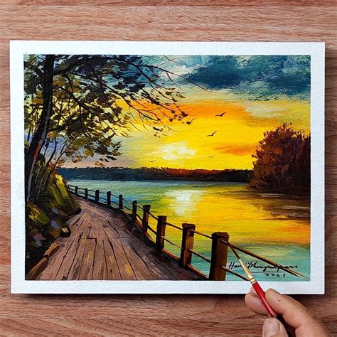 Landscape Painting Pinterest