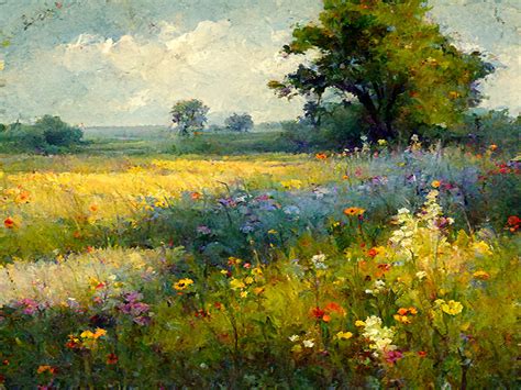 Landscape Painting Print