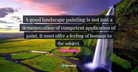 Landscape Painting Quotes