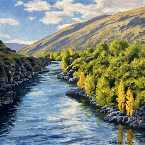Landscape Painting River