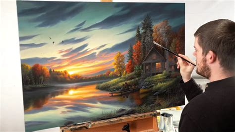 Landscape Painting Time Lapse