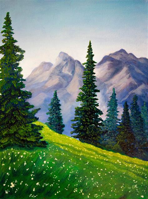 Landscape Painting Trees