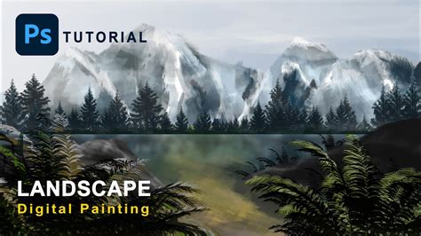Landscape Paintings In Photoshop