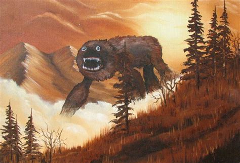 Landscape Paintings With Monsters
