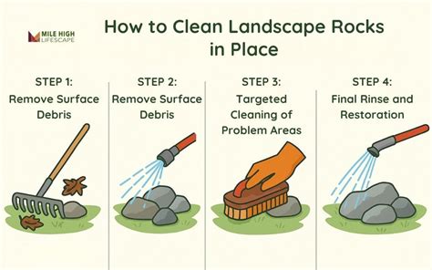 Landscape Rock Cleaning