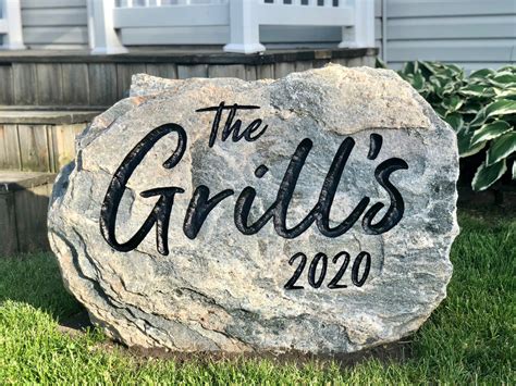 Landscape Rock Engraving