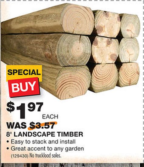 Landscape Timbers At Menards