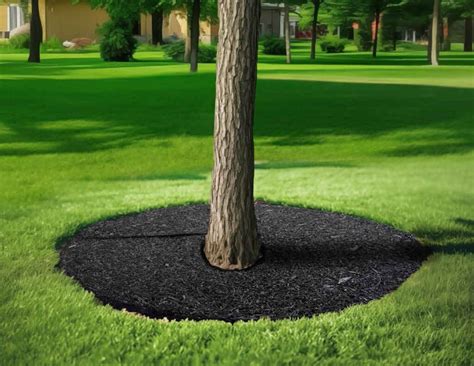 Landscape Tree Rings Mulch