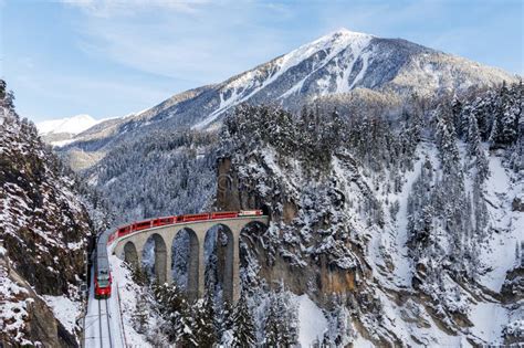 Landwasser Viaduct Albula Line