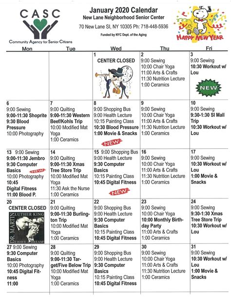 Lane Events Center Calendar