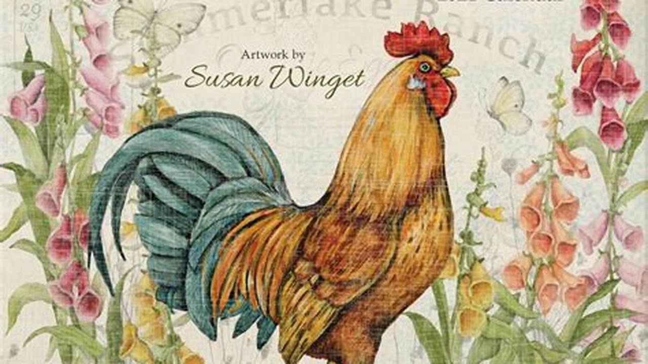 Lang Rooster Calendar 2024