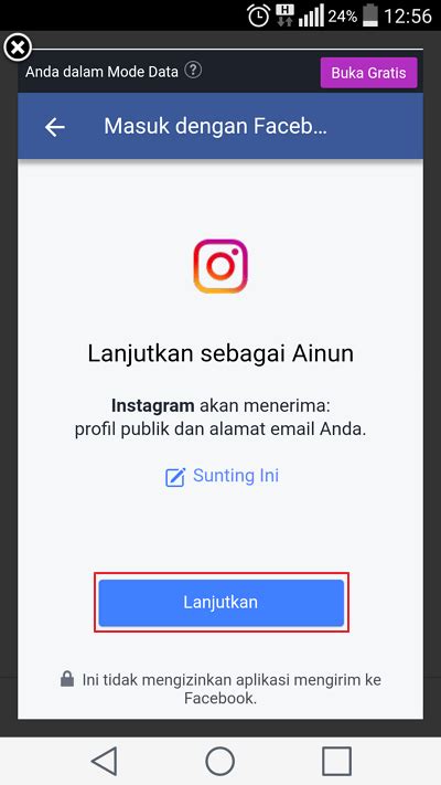 Langkah 1: Buka Aplikasi Instagram