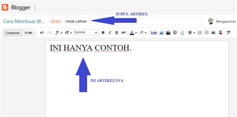 Langkah Pertama Menulis Blog