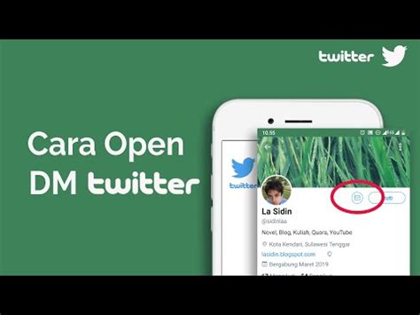 Langkah-Langkah Cara Open DM Twitter