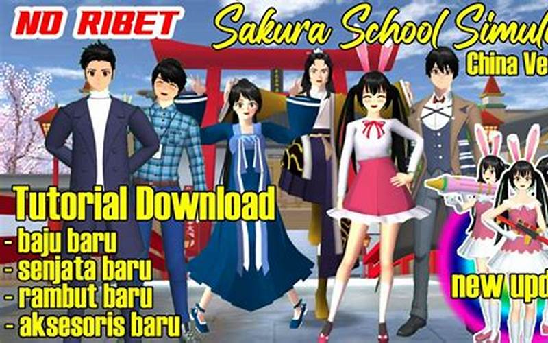Langkah-Langkah Mendownload Sakura School Simulator Versi China