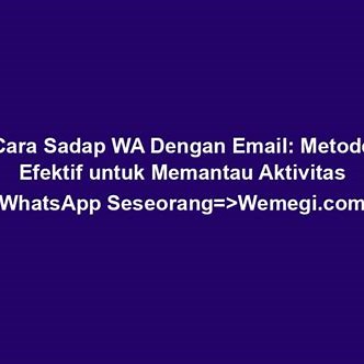 Langkah-langkah untuk memantau aktivitas jejaring sosial seseorang