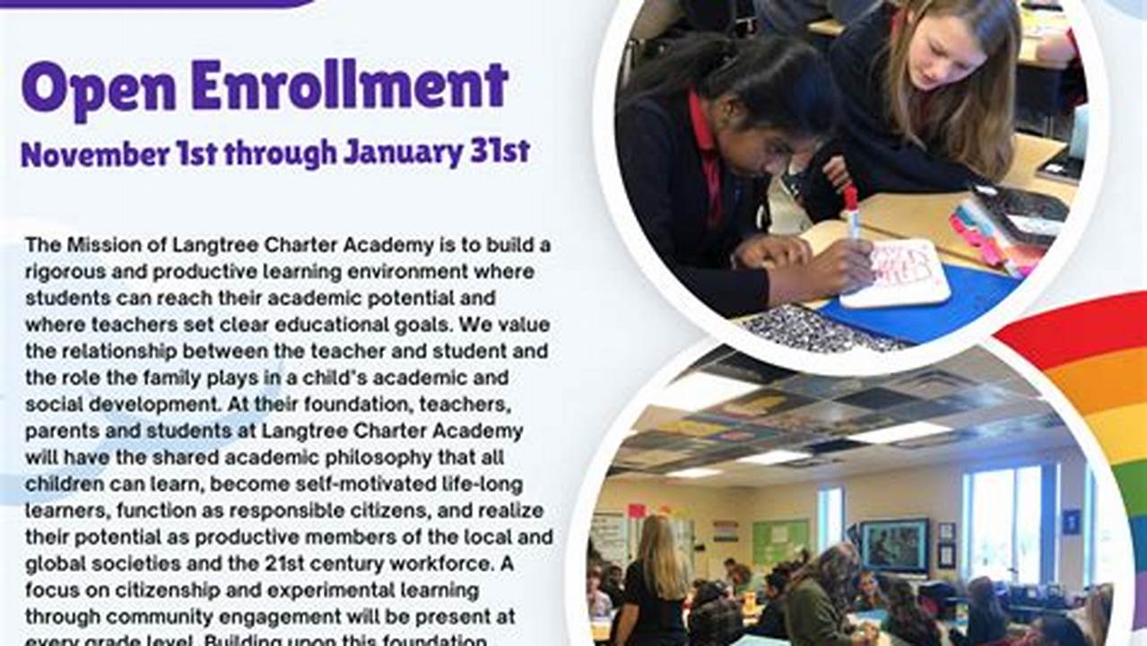 Langtree Charter Calendar