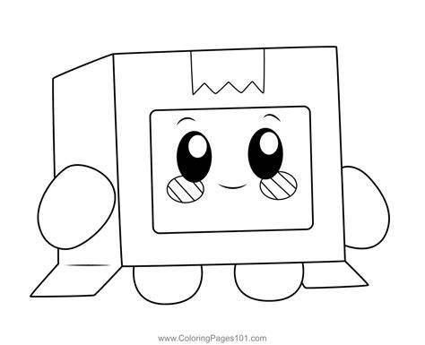 Lankybox Coloring Page