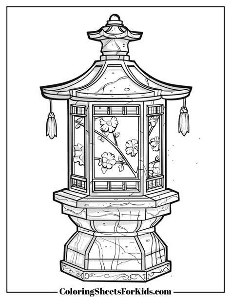 Lantern Coloring Pages