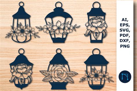 Light Up Your Designs with a Stunning Lantern SVG - Glow Through the Night with Style!