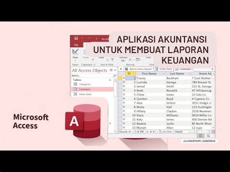tutorial membuat database dengan microsoft access