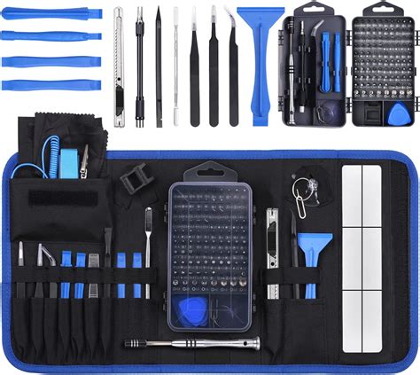 Laptop Screen with Repair Tools