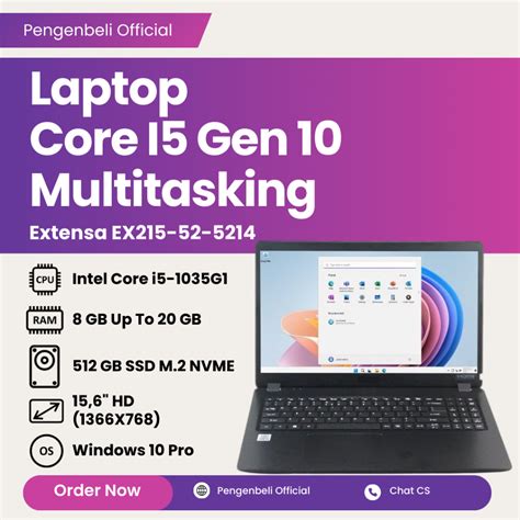 Laptop multitasking i5