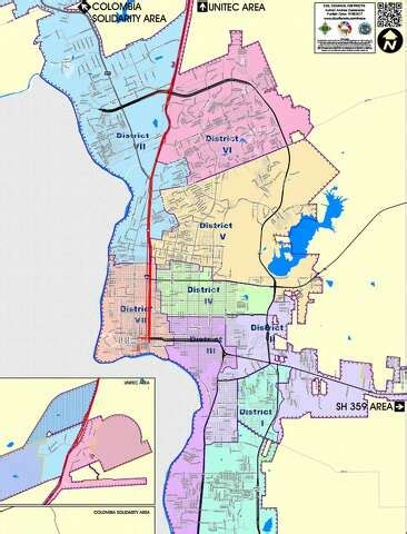 Laredo TX Zip Code Map