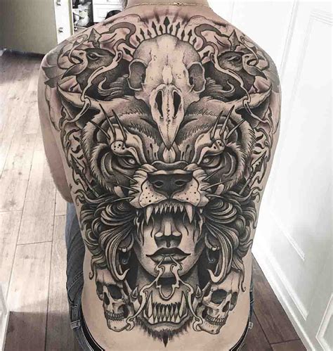 Large Back Tattoo