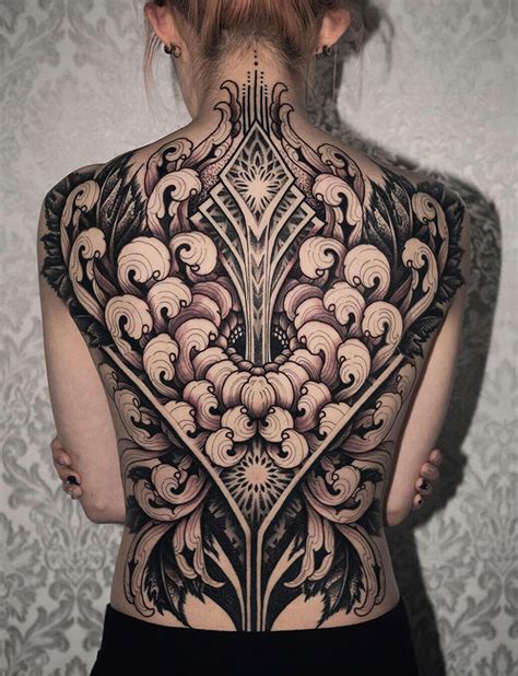 Large Back Tattoos
