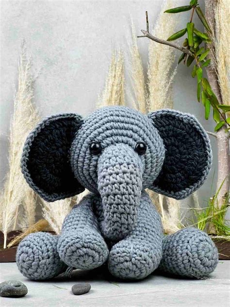 Large Crochet Elephant Pattern