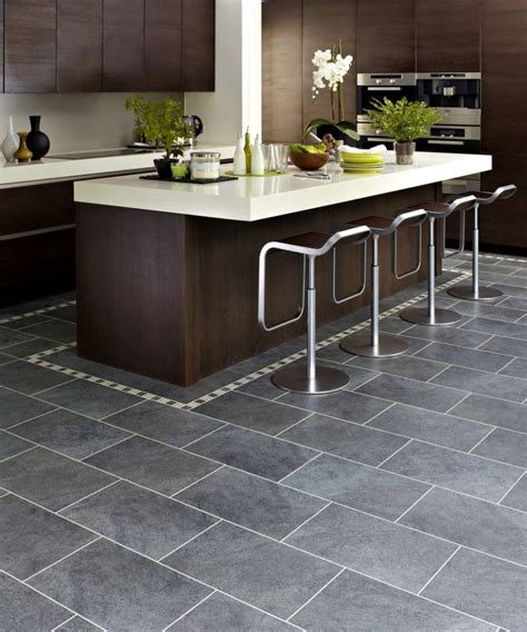 Inspiring Applications: Unveiling the Transformative Power of Large Dark Grey Kitchen Floor Tiles
