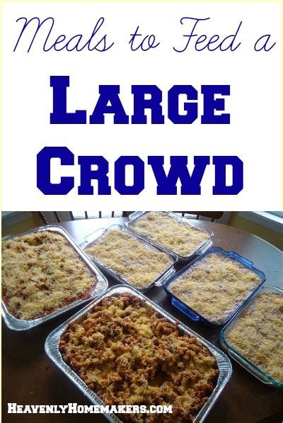 Large Group Food Recipes