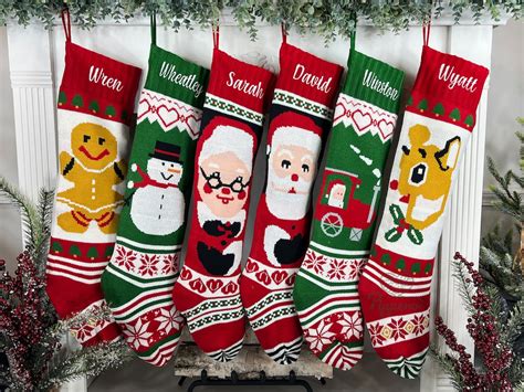 Large Personalized Christmas Stockings