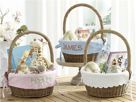 Large Personalized Easter Baskets